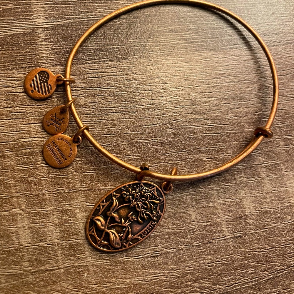 Alex and Ani Sister Rose Gold Bracelet